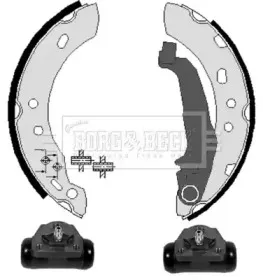 Комплект тормозных колодок BORG & BECK купить