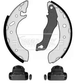 Комплект тормозных колодок BORG & BECK купить