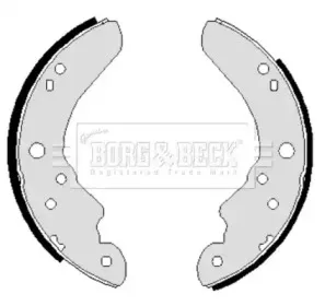 Комплект тормозных колодок BORG & BECK купить