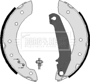 Комплект тормозных колодок BORG & BECK купить