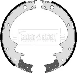 Комплект тормозных колодок BORG & BECK купить