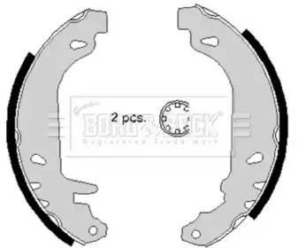 Комплект тормозных колодок BORG & BECK купить