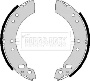 Комплект тормозных колодок BORG & BECK купить