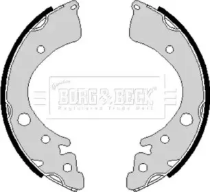 Комплект тормозных колодок BORG & BECK купить