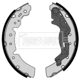 Комплект тормозных колодок BORG & BECK купить