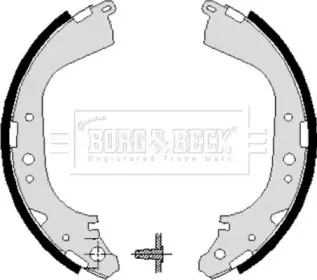 Комплект тормозных колодок BORG & BECK купить