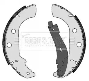 Комплект тормозных колодок BORG & BECK купить