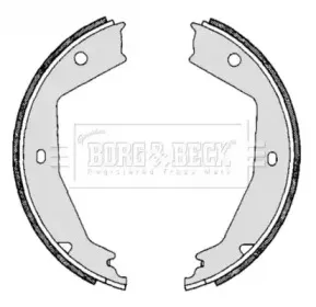 Комплект тормозных колодок BORG & BECK купить