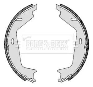 Комплект тормозных колодок BORG & BECK купить
