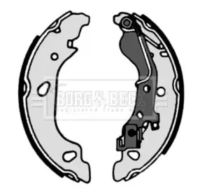 Комплект тормозных колодок BORG & BECK купить