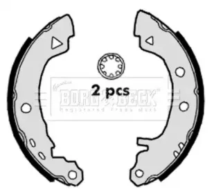 Комплект тормозных колодок BORG & BECK купить