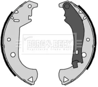 Комплект тормозных колодок BORG & BECK купить