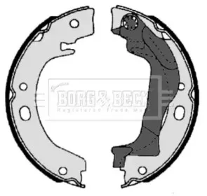 Комплект тормозных колодок BORG & BECK купить
