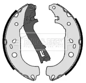 Комплект тормозных колодок BORG & BECK купить
