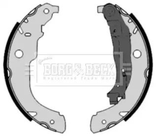 BBS6366 BORG & BECK  Гальмівні колодки до барабанів BORG & BECK купить