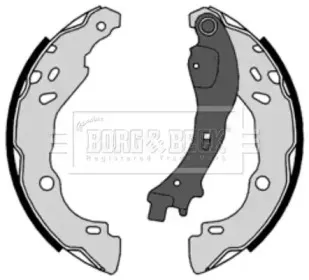 Комплект тормозных колодок BORG & BECK купить