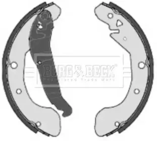 Комплект тормозных колодок BORG & BECK купить