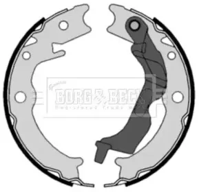 Комплект тормозных колодок BORG & BECK купить
