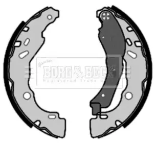 Комплект тормозных колодок BORG & BECK купить