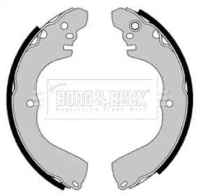 Комплект тормозных колодок BORG & BECK купить
