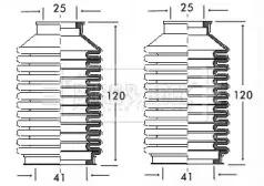 Пыльник, рулевое управление BORG & BECK купить