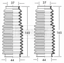 Пыльник, рулевое управление BORG & BECK купить