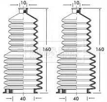 Пыльник, рулевое управление BORG & BECK купить