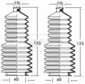 BSG3174 BORG & BECK - Пильовик кермової рейки к-т BORG & BECK купить