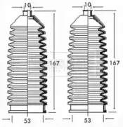Пыльник, рулевое управление BORG & BECK купить