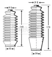 Пыльник, рулевое управление BORG & BECK купить
