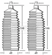 Пыльник, рулевое управление BORG & BECK купить