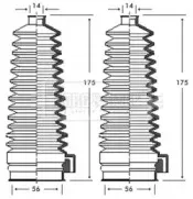 Пыльник, рулевое управление BORG & BECK купить