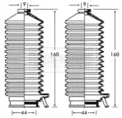 Пыльник, рулевое управление BORG & BECK купить