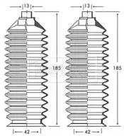 Пыльник, рулевое управление BORG & BECK купить