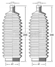 Пыльник, рулевое управление BORG & BECK купить