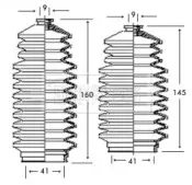 Пыльник, рулевое управление BORG & BECK купить