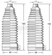 Пыльник, рулевое управление BORG & BECK купить