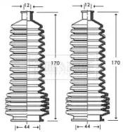 Пыльник, рулевое управление BORG & BECK купить