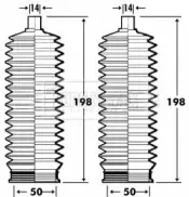 Пыльник, рулевое управление BORG & BECK купить