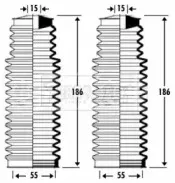 Пыльник, рулевое управление BORG & BECK купить