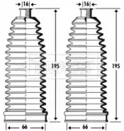 Пыльник, рулевое управление BORG & BECK купить