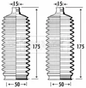 Пыльник, рулевое управление BORG & BECK купить