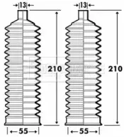 Пыльник, рулевое управление BORG & BECK купить