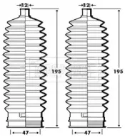 Пыльник, рулевое управление BORG & BECK купить