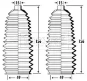Пыльник, рулевое управление BORG & BECK купить
