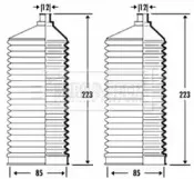 Пыльник, рулевое управление BORG & BECK купить