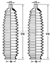 Пыльник, рулевое управление BORG & BECK купить