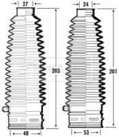 Пыльник, рулевое управление BORG & BECK купить