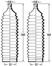 Пыльник, рулевое управление BORG & BECK купить