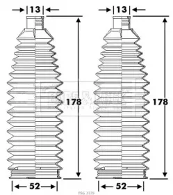 Пыльник, рулевое управление BORG & BECK купить